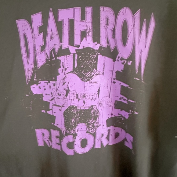 Death Row Records Men's Tshirt | Size XL - Picture 2 of 6